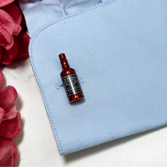 Unique Jack Daniels Whiskey Bottle Cufflinks - Picture 11 of 16